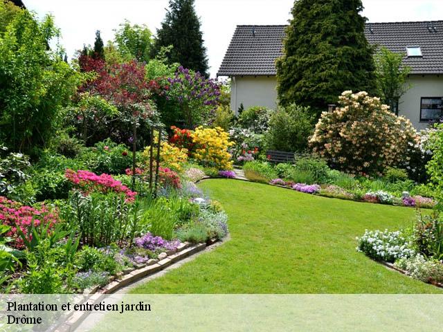 Plantation et entretien jardin Drôme 