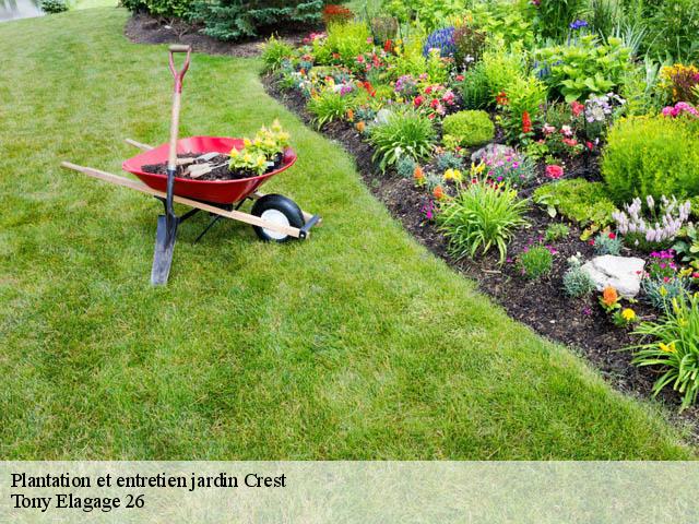 Plantation et entretien jardin crest-26400 Tony Elagage 26
