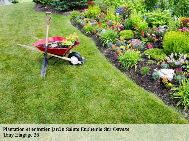 Plantation et entretien jardin sainte-euphemie-sur-ouveze-26170 Tony Elagage 26
