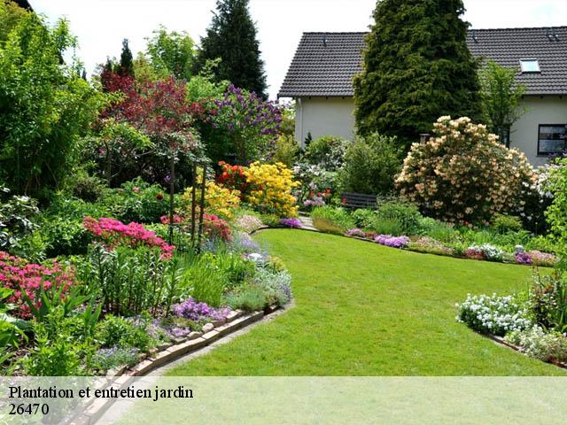 Plantation et entretien jardin 26470