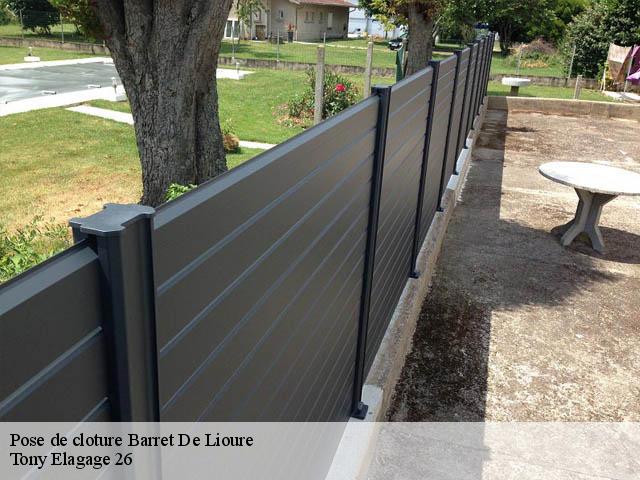 Pose de cloture barret-de-lioure-26570 Tony Elagage 26